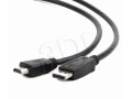 Kabel GEMBIRD CC-DP-HDMI-3M ( DisplayPort M - HDMI M -; 3m; kolor czarny)