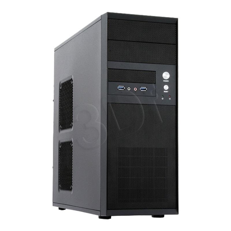 Obudowa Chieftec CQ-01B-U3-OP (ATX, Micro ATX; kolor czarny)