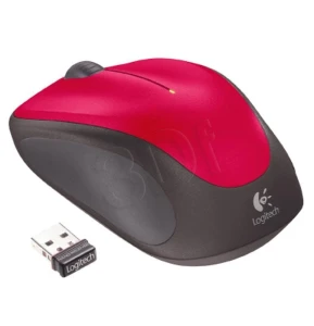 Mysz Logitech M235 910-002496 (optyczna; 1000 DPI; kolor czerwony)