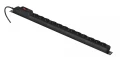 Listwa przeciwprzepięciowa Activejet COMBO/12gn/1,5m/cz (12 x UTE; 10 A (2500 W); 1,5m; kolor czarny)