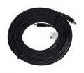 Kabel Lanberg CA-HDMI-21CU-0050-BK (HDMI M - HDMI M; 5m; kolor czarny)