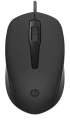 Mysz HP 150 Wired Mouse  przewodowa czarna 240J6AA
