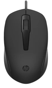 Mysz HP 150 Wired Mouse  przewodowa czarna 240J6AA