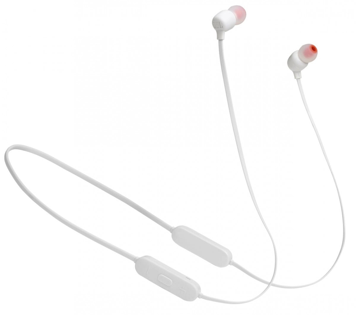 Słuchawki JBL Tune 125BT (białe, bezprzewodowe, douszne)