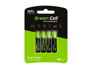 GREEN CELL AKUMULATORKI PALUSZKI 4X AAA R3 950MAH