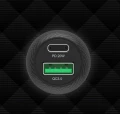 UNITEK ŁADOWARKA SAMOCHODOWA 38W, USB-A USB-C, QC3.0, P1400A