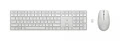 Zestaw klawiatura + mysz HP 650 Wireless Keyboard and Mouse Combo bezprzewodowe białe 4R016AA