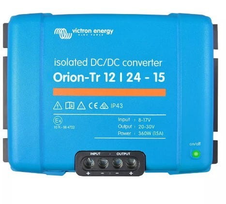 Przetwornica samochodowa Victron Energy Orion-Tr 12/24-15A 360 W (ORI122441110)