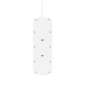 Listwa zasilająca Belkin Power Surge 8-PORT + 1xUSB-A +1xUSB-C 2.4A PD 900J 2m White