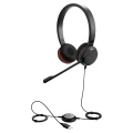 Jabra 4999-823-309 słuchawki/zestaw słuchawkowy Przewodowa Opaska na głowę Biuro/centrum telefoniczne USB Typu-A Bluetooth Czarny