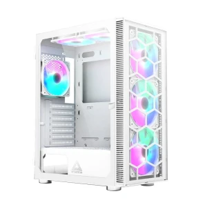 Obudowa komputerowa Montech X3 TG RGB biała