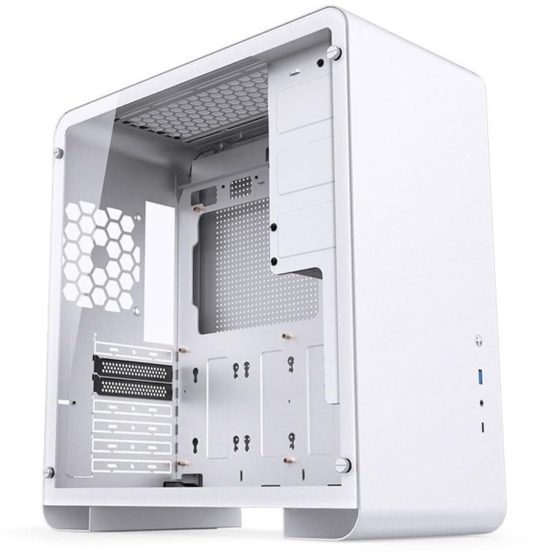Jonsbo U4 Pro Midi-Tower, szkło hartowane - białe (U4 PRO WHITE)