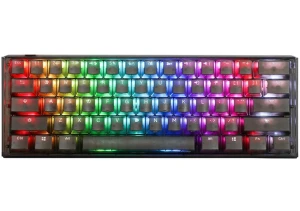 Klawiatura gamingowa Ducky One 3 Aura Black Mini Gaming, RGB LED - MX-Silent-Red