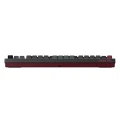 Montech MKey TKL klawiatura Gaming USB Bordowy, Ciemny Szary