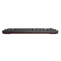 Montech MKey TKL klawiatura Gaming USB Bordowy, Ciemny Szary