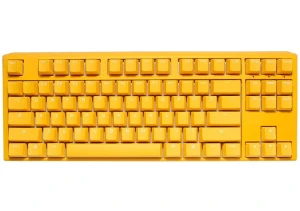 Ducky One 3 TKL klawiatura Gaming USB QWERTY Angielski Żółty