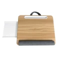 Techly ICA-TBL 102 stojak na laptop Podstawka na notebooka Szary, Drewniany