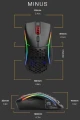 Glorious PC Gaming Race Model D- myszka Po prawej stronie USB Typu-A Optyczny 3200 DPI