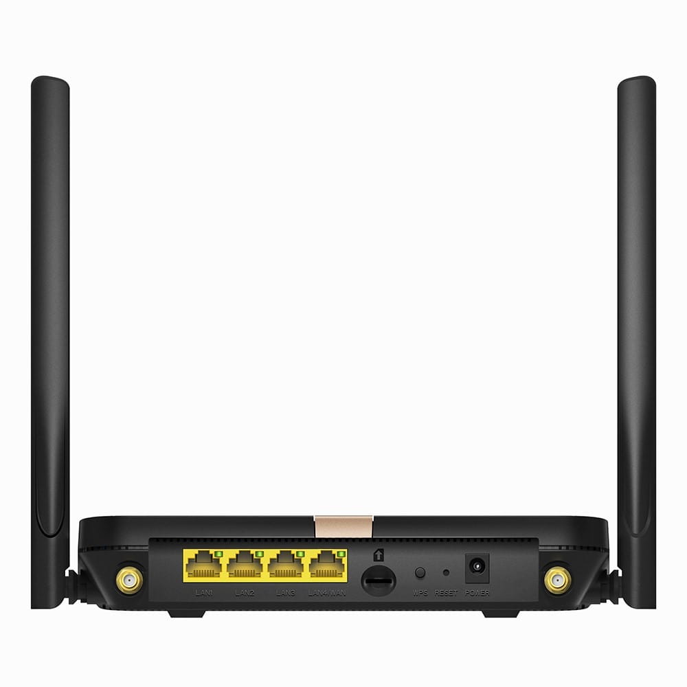Router CUDY LT500D_EU LAN 10/100 AC1200 Dual Band Wi-Fi Mesh 4G LTE Cat.4 SIM