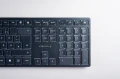 CHERRY KW 9100 SLIM klawiatura Uniwersalne RF Wireless + Bluetooth QWERTZ Niemiecki Czarny