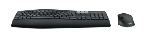 Logitech MK850 Performance klawiatura Dołączona myszka Uniwersalne RF Wireless + Bluetooth QWERTZ Niemiecki Czarny