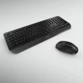 CHERRY JD-7000DE-2 klawiatura Dołączona myszka Dom/Biuro RF Wireless QWERTZ Niemiecki Czarny