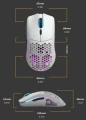Glorious PC Gaming Race Model O- myszka Oburęczny RF Wireless 19000 DPI