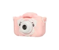 Aparat cyfrowy Extralink Kids Camera H28 Dual Różowy 1080P 30fps, wyświetlacz 2.0"