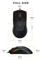 GLORIOUS MYSZ PC RACE MODEL O GAMING BLACK MATOWA