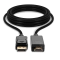 Lindy 36924 adapter kablowy 5 m DisplayPort HDMI Typu A (Standard) Czarny
