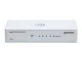 Manhattan 560696 łącza sieciowe Nie zarządzany L2 Gigabit Ethernet (10/100/1000) Biały
