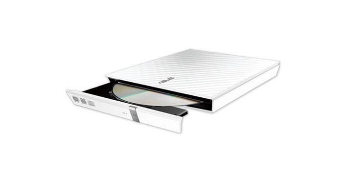 Nagrywarka DVD Asus SDRW-08D2S-U LITE USB 2.0 Zewnętrzny Biały