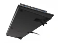 GENESIS Thor 420 RGB klawiatura Gaming USB AZERTY US English Srebrny