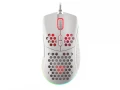 Mysz dla graczy Genesis Krypton 555 8000 DPI RGB Biała gamingowa programowalna