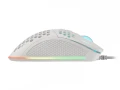 Mysz dla graczy Genesis Krypton 555 8000 DPI RGB Biała gamingowa programowalna