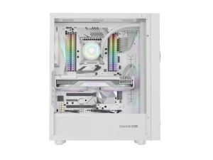 NATEC OBUDOWA GAMINGOWA GENESIS DIAXID 605 ARGB MIDI TOWER USB-C Z OKNEM BIAŁA