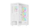 NATEC OBUDOWA GAMINGOWA GENESIS DIAXID 605 ARGB MIDI TOWER USB-C Z OKNEM BIAŁA