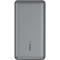 Powerbank Belkin BoostCharge Power Bank 10K 2xUSB-A + 1xUSB-C 10000mAh 15W Grey