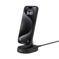 Ładowarka bezprzewodowa Belkin BoostCharge Pro Convertible Magnetic Wireless Charging Stand with Qi2 15W + 20W USB-C Power Supply Black