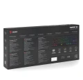 SAVIO KLAWIATURA MECHANICZNA RGB OUTEMU RED TEMPEST X2