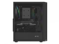 FURY OBUDOWA KOMPUTEROWA FURY SHOBO SH4F RGB MIDI Z OKNEM CZARNA