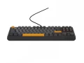 GENESIS Thor 230 TKL klawiatura Gaming USB + RF Wireless + Bluetooth QWERTY Czarny, Szary, Pomarańczowy