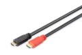 Kabel połączeniowy ze wzmacniaczem HDMI 1.4 High Speed 1080p60Hz FHD HDMI A/HDMI A M/M czarny 15m