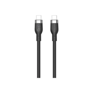 1M USB-C CHARGING CABLE BLAC/K SILICONE 240W