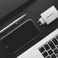Qoltec Ładowarka sieciowa 100W GaN  | 5-20V | 1.5-5A | 2 x USB-C PD | 1 x USB QC 3.0 | Biała