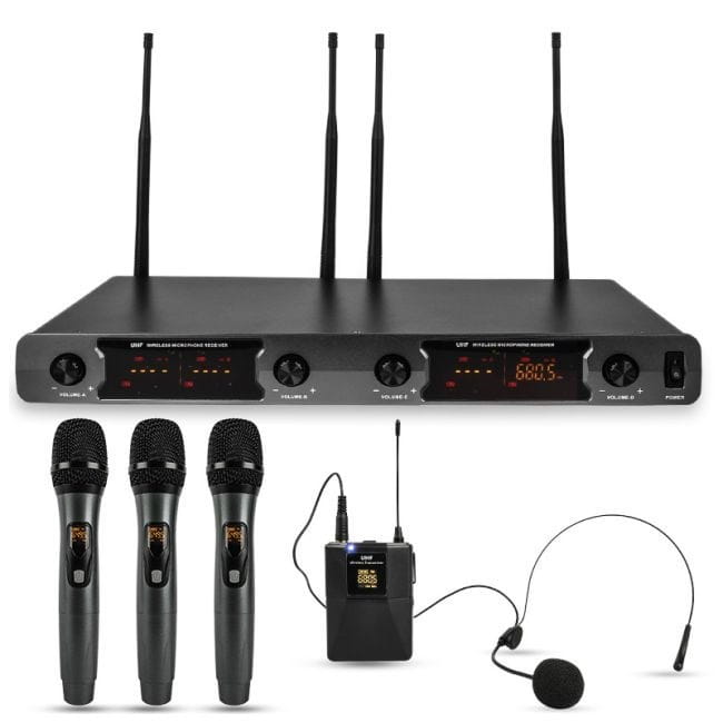 Mikrofonowy system bezprzewodowy NN WMIC4