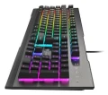 GENESIS Rhod 500 RGB klawiatura Gaming USB QWERTY ES Hiszpański Czarny