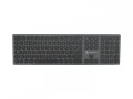Klawiatura NATEC NKL-1830 Uniwersalne RF Wireless + Bluetooth QWERTY Hiszpański Czarny, Szary