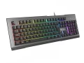 GENESIS Rhod 500 RGB klawiatura Gaming USB QWERTY Portugalski Czarny, Srebrny