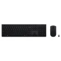 Lenovo 4X31K03968 klawiatura Dołączona myszka Biuro RF Wireless + Bluetooth US English Szary